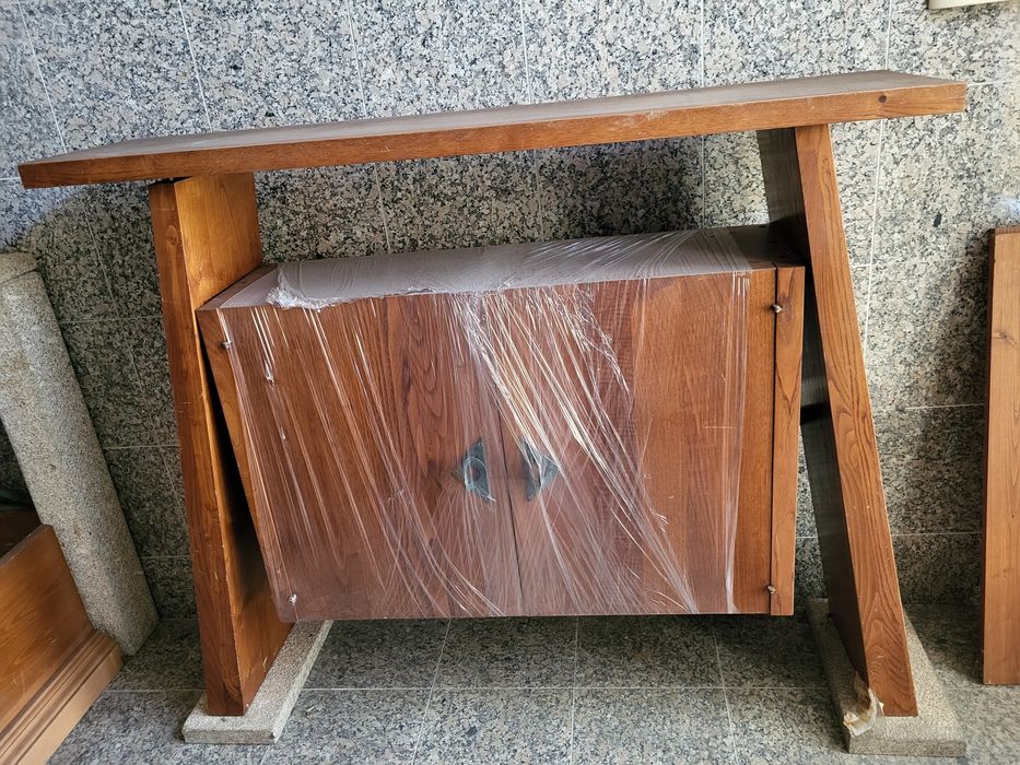 Movel de entrada de madeira