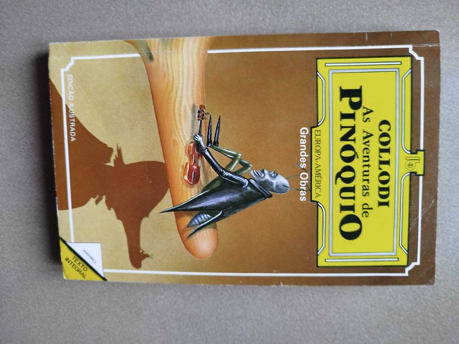 Livro As aventuras de Pinoquio de Collodi