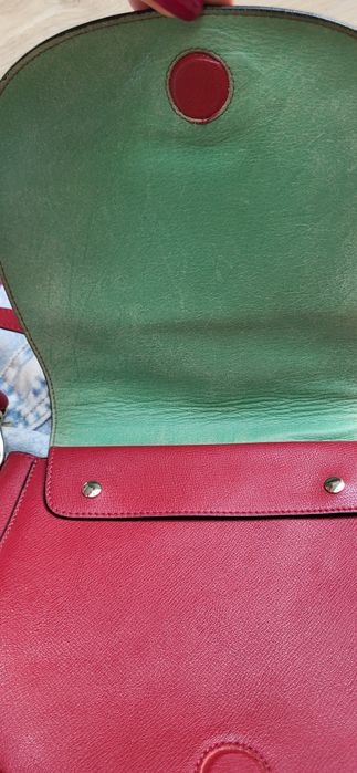 Skórzana włoska torebka Deni Cler