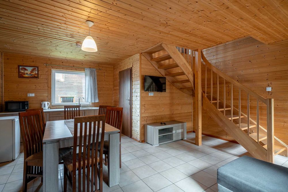 Domki całoroczne 100 m od plaży!!domek, sauna, plac zabaw, jacuzzi