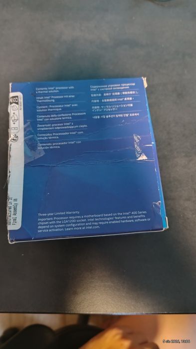Intel i3 10100f + chłodzenie box