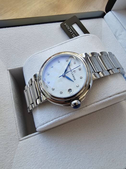 Maurice Lacroix Fiaba FA1004 z diamentami