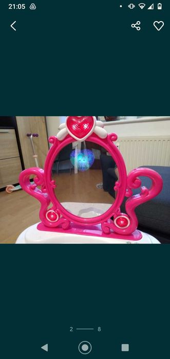 Toaletka dziecięca interaktywna Barbie