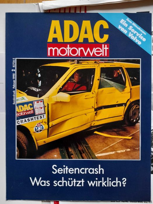 VOLVO 850 premiera press pack, teczka prasowa rok 1994