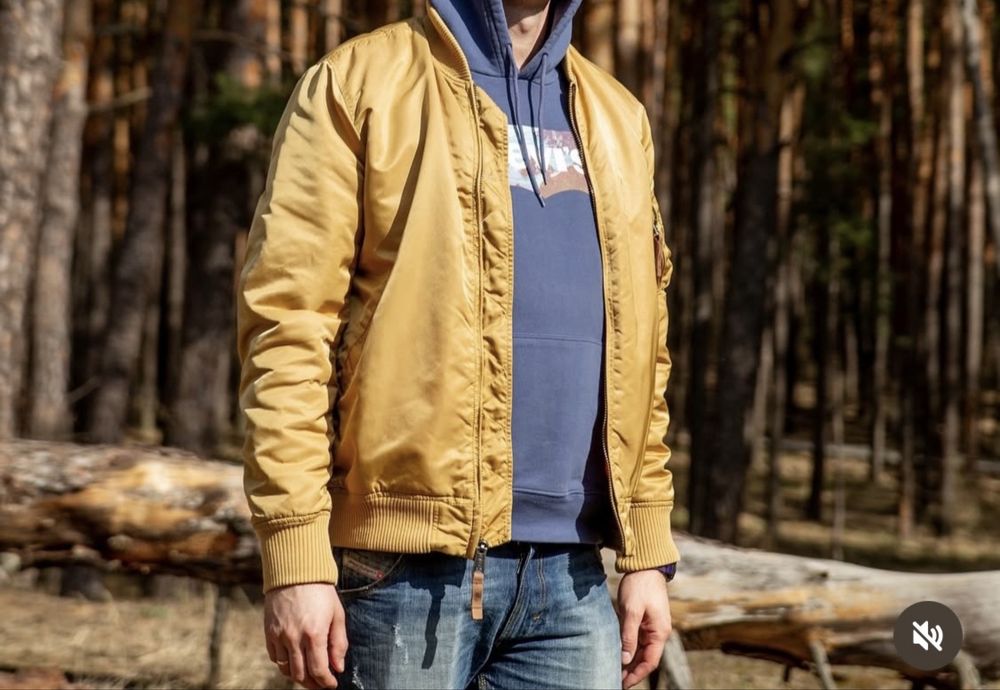 Alpha Industries L, XL. Куртка бомбер.