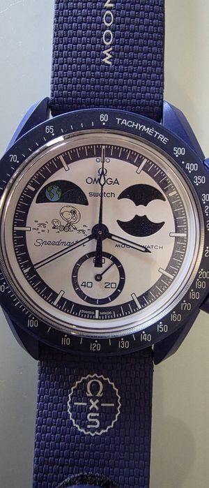 Relogio OMEGA x Swatch Speedmaster Moonswatch Mission to Earthphase