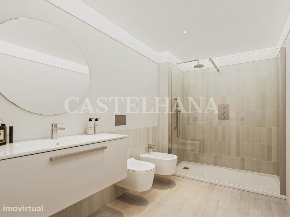 Apartamento T0 com varanda em novo empreendimento na Graça