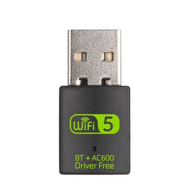 Дводіапазонний адаптер Wi-Fi 2.4/5 GHz + Bluetooth 4.2 USB 600Mbps