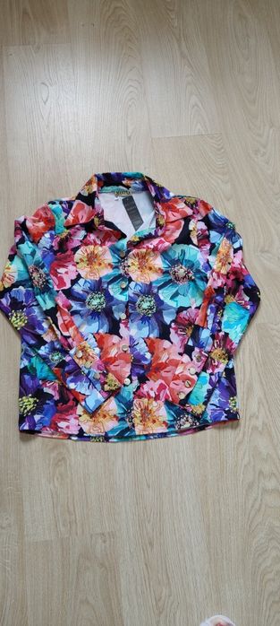 Koszula mozaika kwiaty Marina
