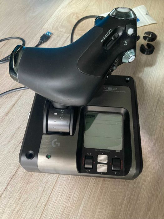 HOTAS Logitech X52 Pro + zestaw ulepszenia sprężyny