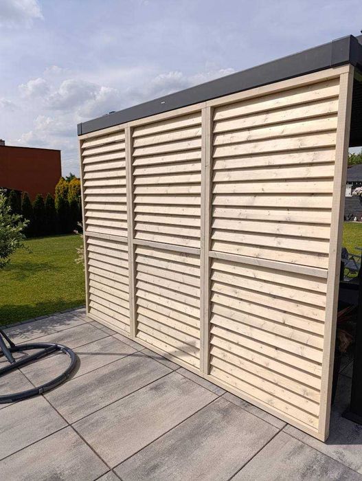 Żaluzje tarasowe - shuttersy do pergol, altan, tarasów, balkonów.