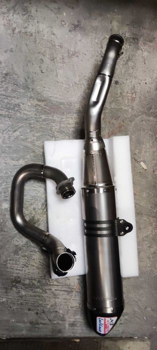 Pełny układ wydechowy honda crf