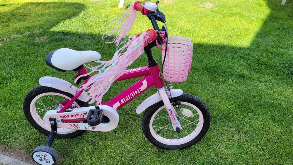 Rowerek dls dziewczynki 14 cali Kimride motyw  jednorozec