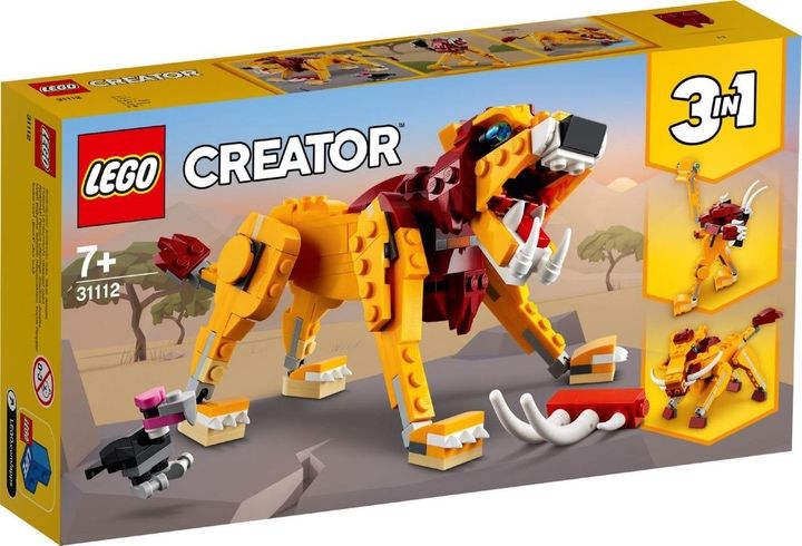 Конструктор Lego Creator 31112 Лев 3 в 1