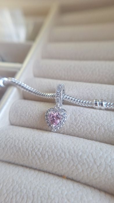 Charms Serduszko 925 do Pandory