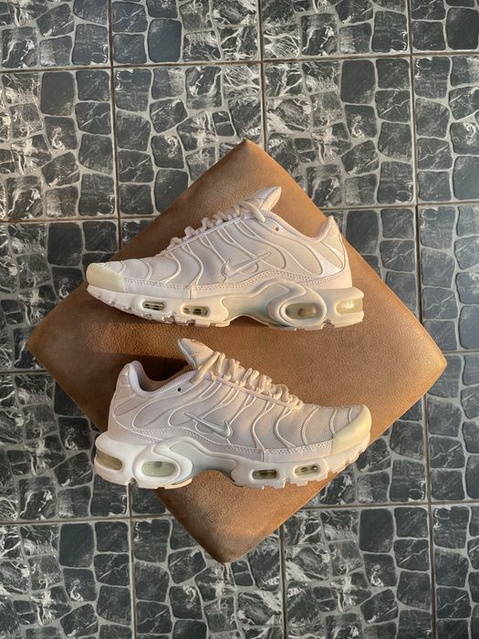 Кросівки Nike Air Max TN Plus Triple White | Кроси Найк ТН ОРИГІНАЛ