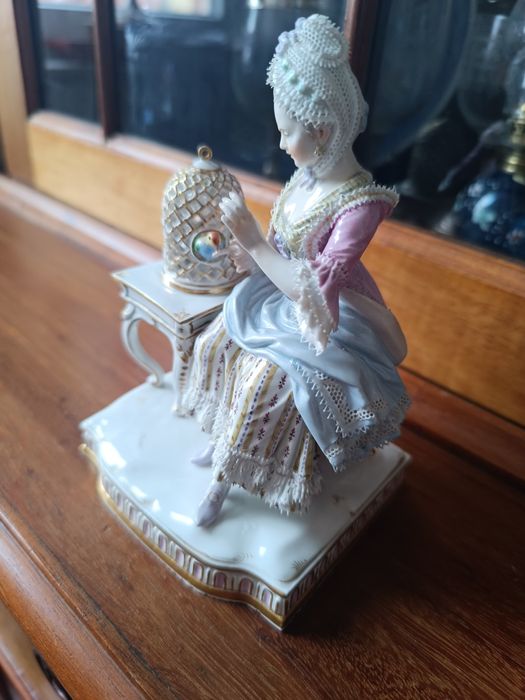 Figura de porcelana Meissen