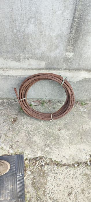 Продам стальний трос 6 мм, 13 мм  (мякий)