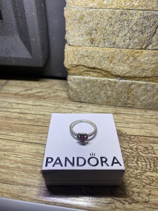 Кольцо Pandora-Пандора Червоне серце, ОРИГІНАЛ.
