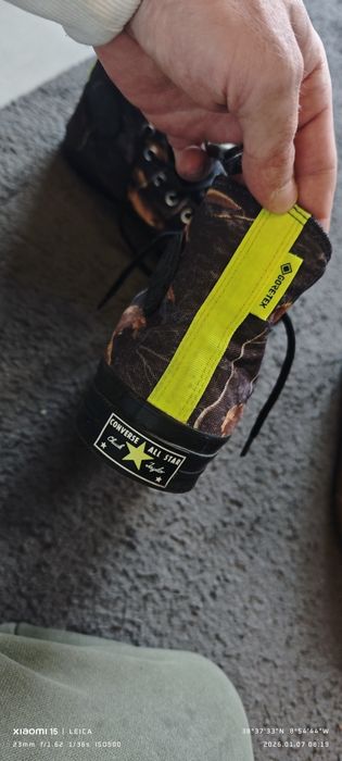 Tênis all star gore tex