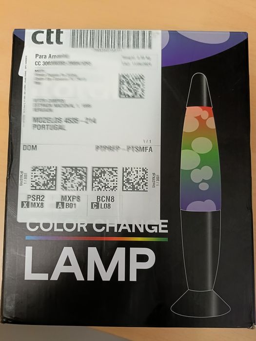 Led lâmpada aqua