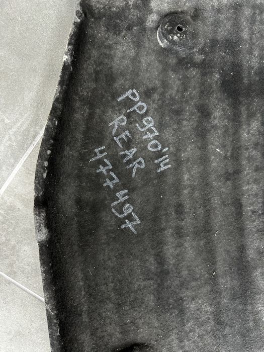 Задній захист Porsche Panamera 2014 б/у