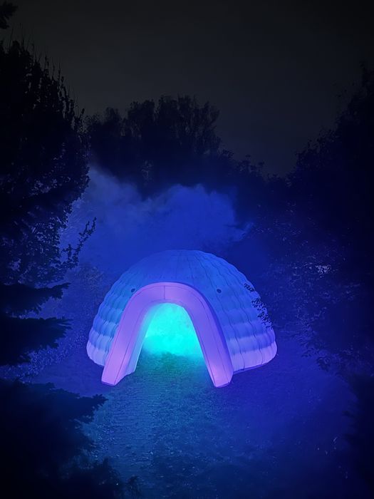 Namiot imprezowy w kształcie igloo 6m, urodziny, osiemnastka, reklama