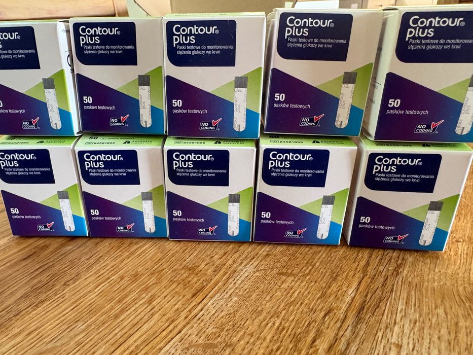Paski do glukometru contour plus