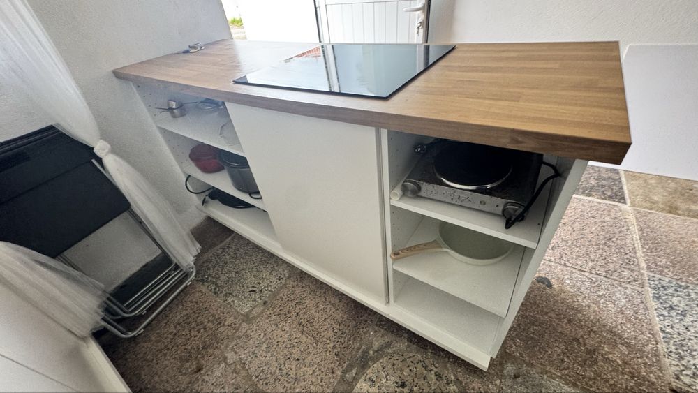 Cozinha IKEA multiuso casa/producao de vídeo/fotografia (4 bancadas)