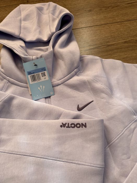 ФІОЛЕТОВА НОВА Кофта Nocta Nike Tech Fleece Найк теч флис зіпка/світшо