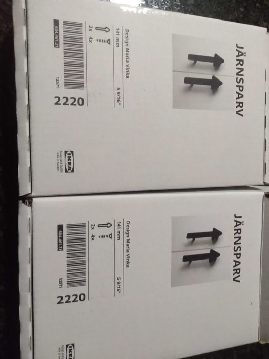 Puxadores em preto Ikea64553059691521124