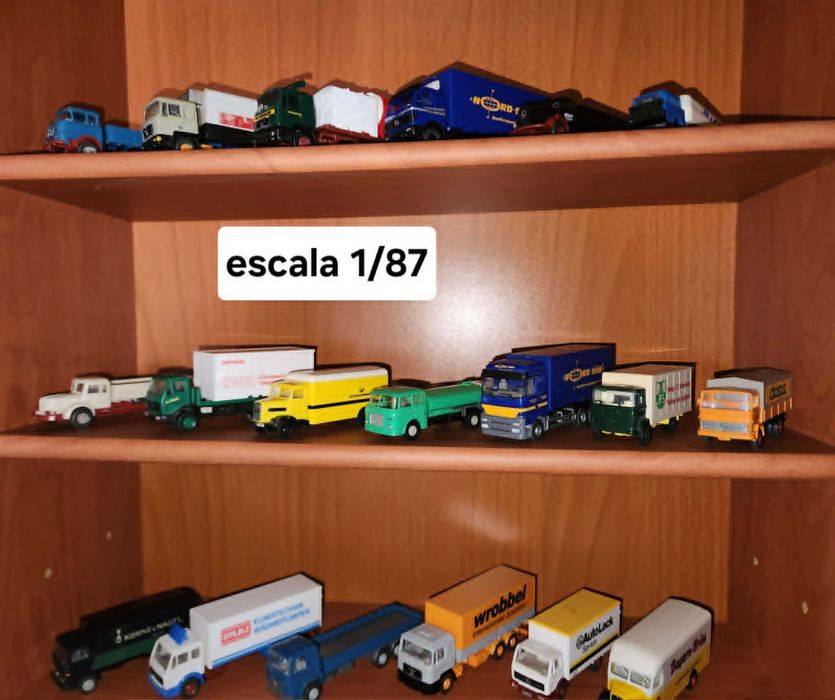 Camions á escala 1/87