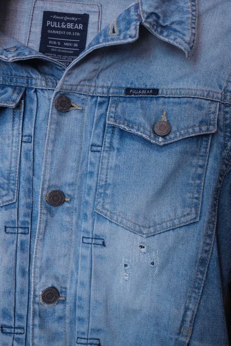 Джинсова куртка PULL&BEAR розмір S