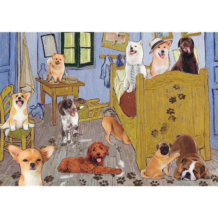 Trefl Puzzle 500 el. Pokój Van Gogha Psia rewolucja 37539