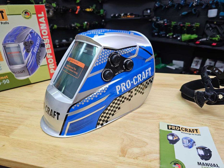 Сварочная маска Хамелеон Procraft с Широким углом обзора Гарантия