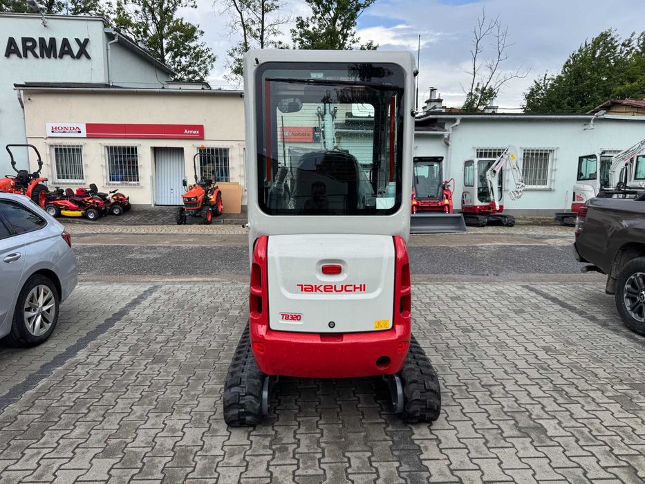 Minikoparka Takeuchi TB320 - 2 tony! Nowa!