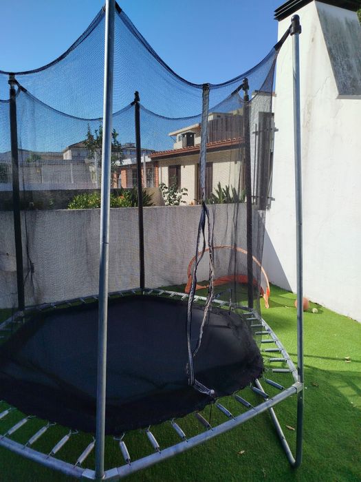 Trampolim Uexagonal 240 Decathlon