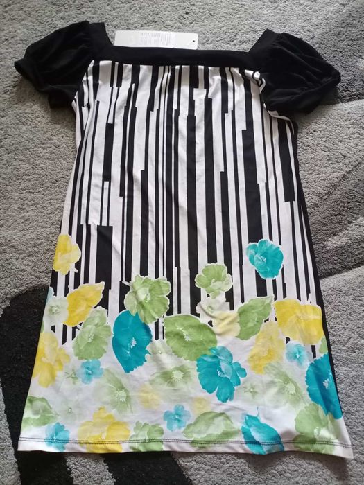 Літній костюм двойка двійка клёш кльош штаны рубашка штани з принтом