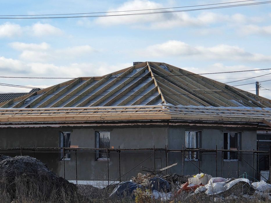 Покрівельні роботи Ремонт крыши даху Покрівельники Васильків -область