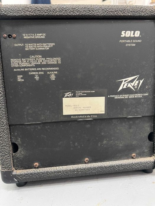 Amplificador Peavey usado mas em bom estado