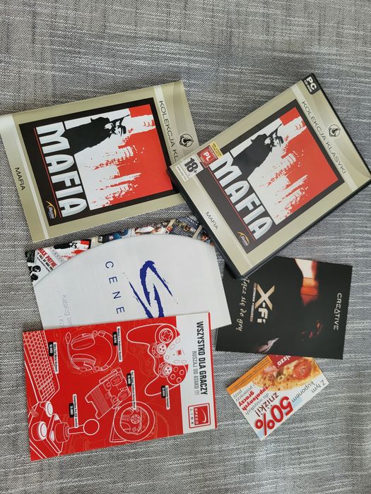 Gra na PC komputer Mafia 3x CD Polska Wersja