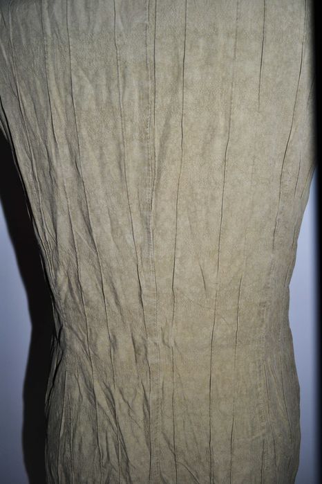 18^ ELLA letnia sukienka z bawełny khaki 42/44