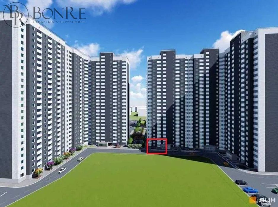 Оренда, Фасад, Торгове, ЖК Навігатор-2, 41,3м2. БЕЗ%