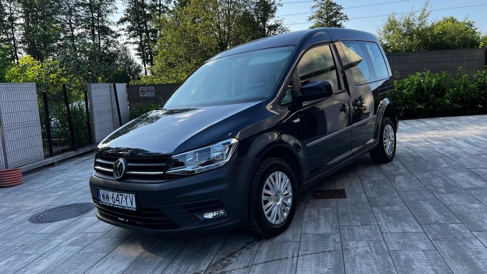 Volkswagen Caddy krajowy, I właściciel, serwis ASO 100% bezwypadkowy