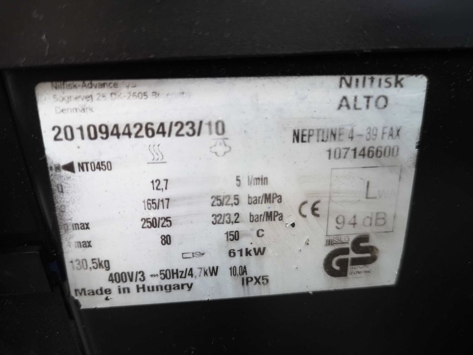 Myjka ciśnieniowa-Nilfisk Neptun 4-39-Karcher