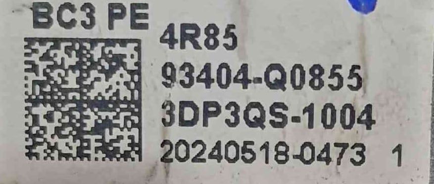 Fita de Airbags 93404-Q0855 - HYUNDAI i20 III
