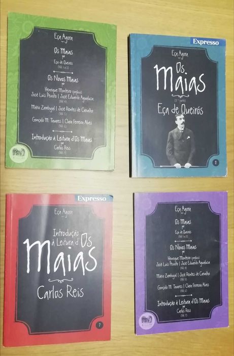 Livros Os Maias de Eça de Queirós