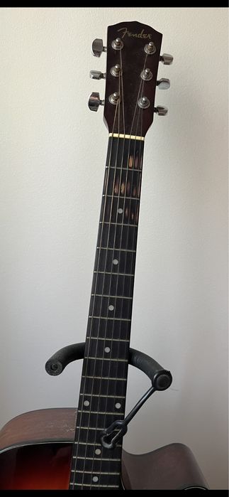 Guitarra Electroacústica Fender DG-5 SBST + Suporte