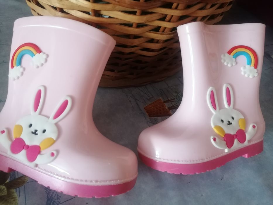 Botas para a chuva de criança