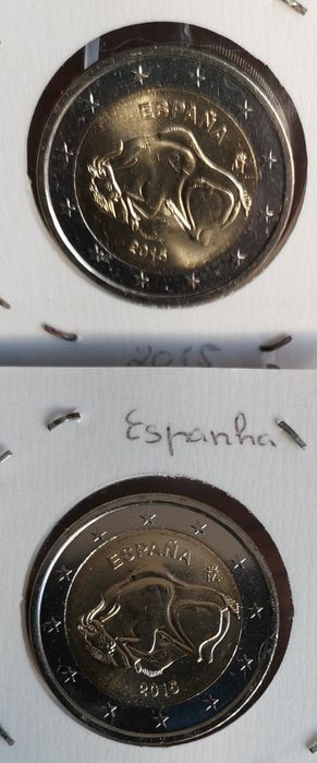 Moeda comemorativa de 2€ - Espanha 2015
